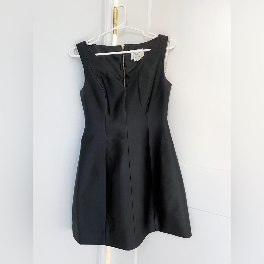 Kate Spade Black Mini Dress. Size 2.